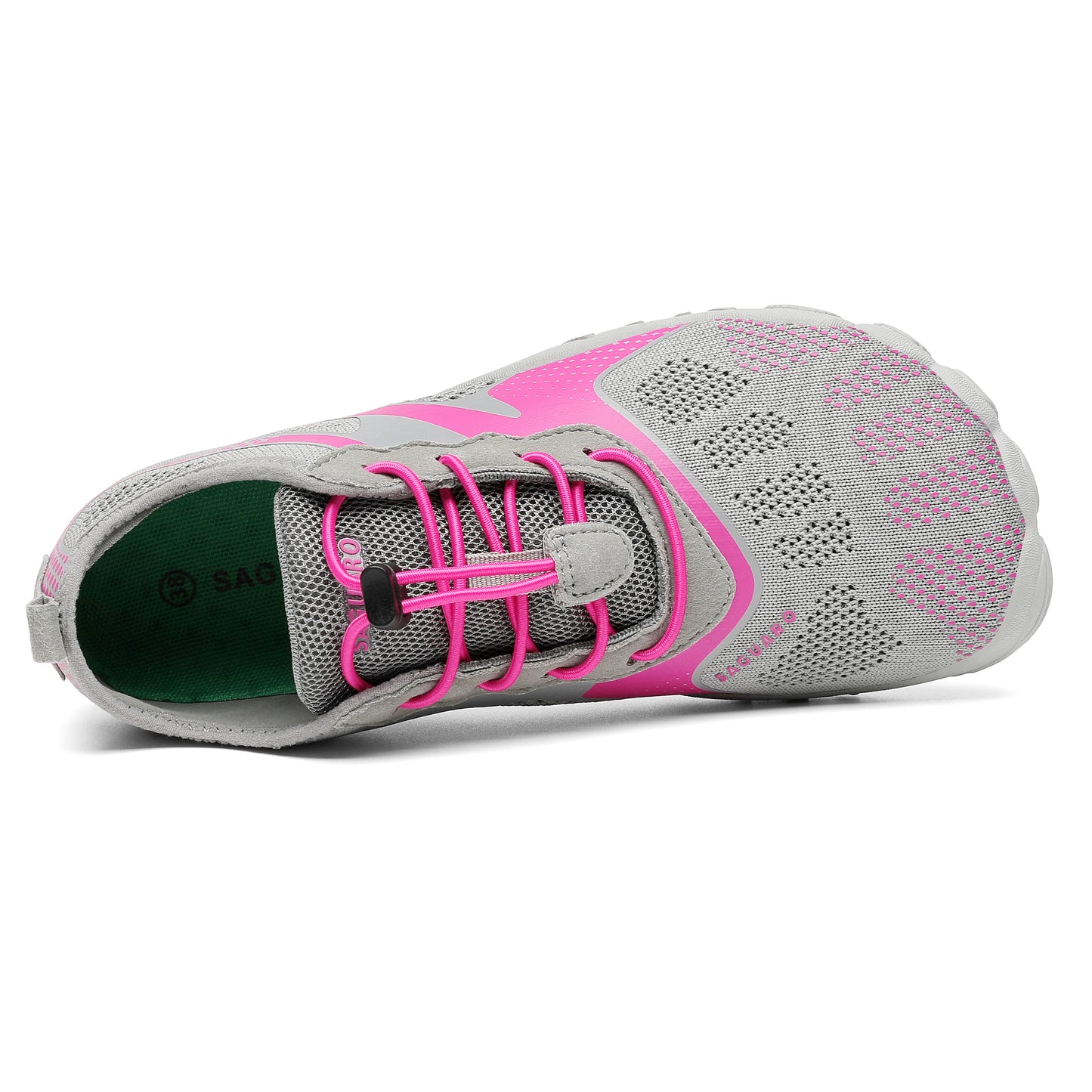 Dive IV - Gris y Rosado - Barefoot Watershoes