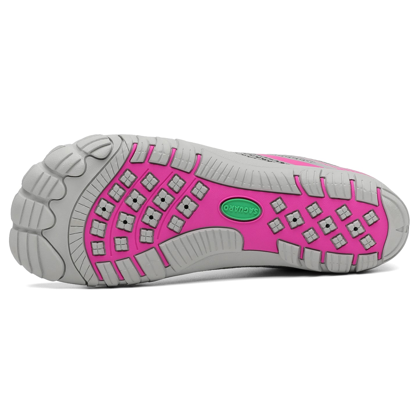 Dive IV - Gris y Rosado - Barefoot Watershoes