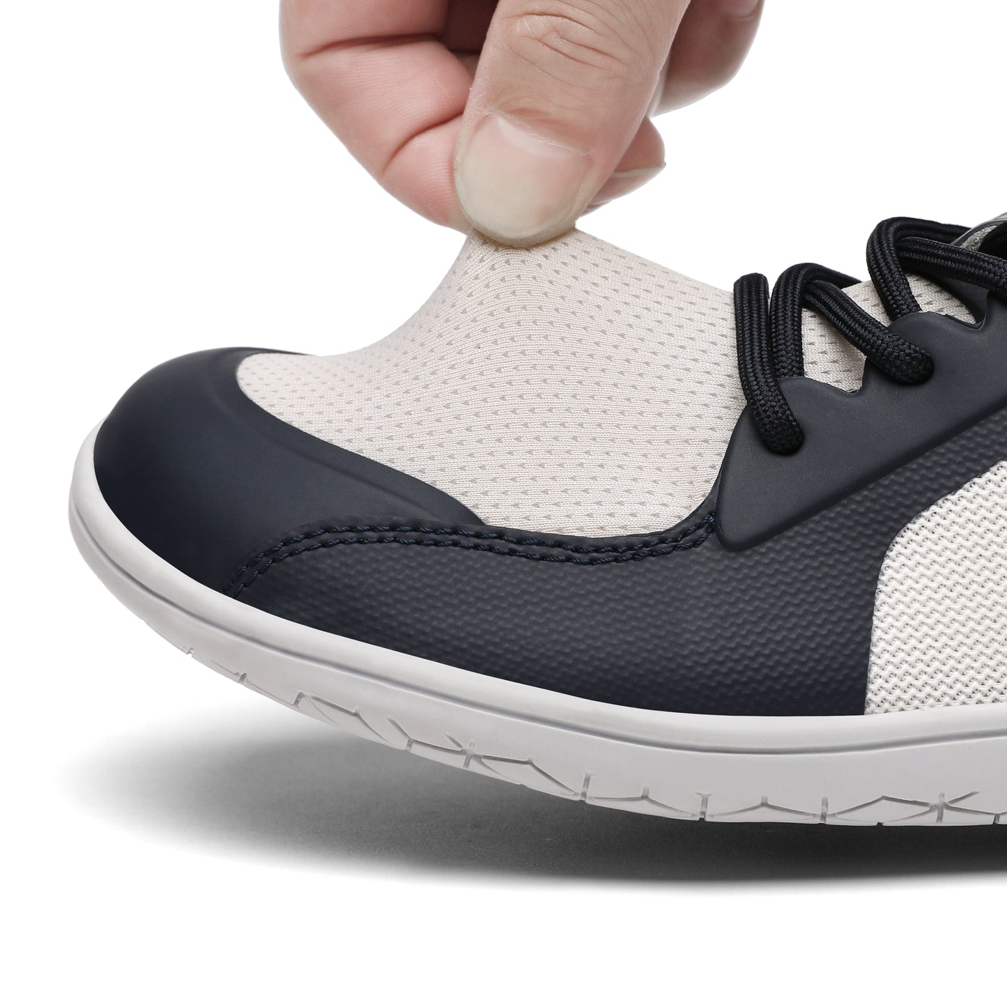 Wish II - Azul y Blanco - Casual Barefoot shoes