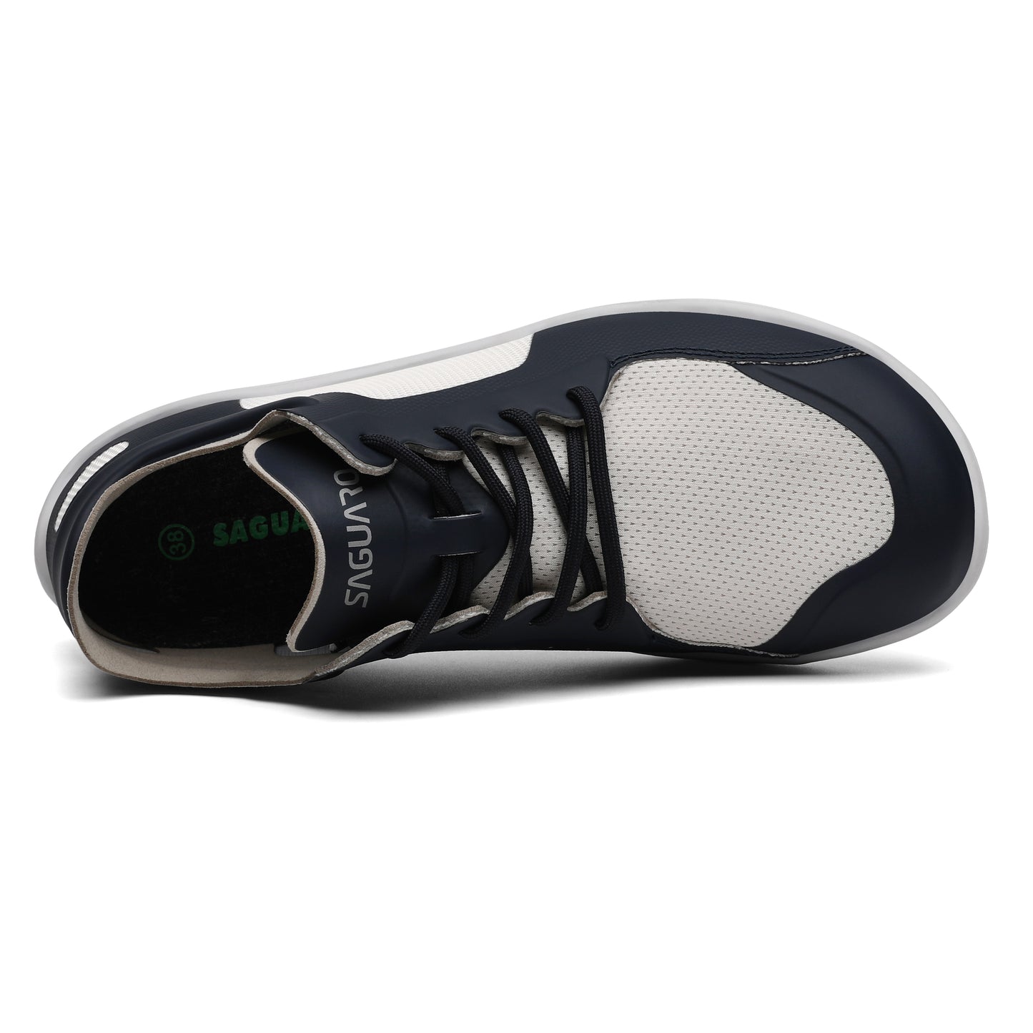 Wish II - Azul y Blanco - Casual Barefoot shoes