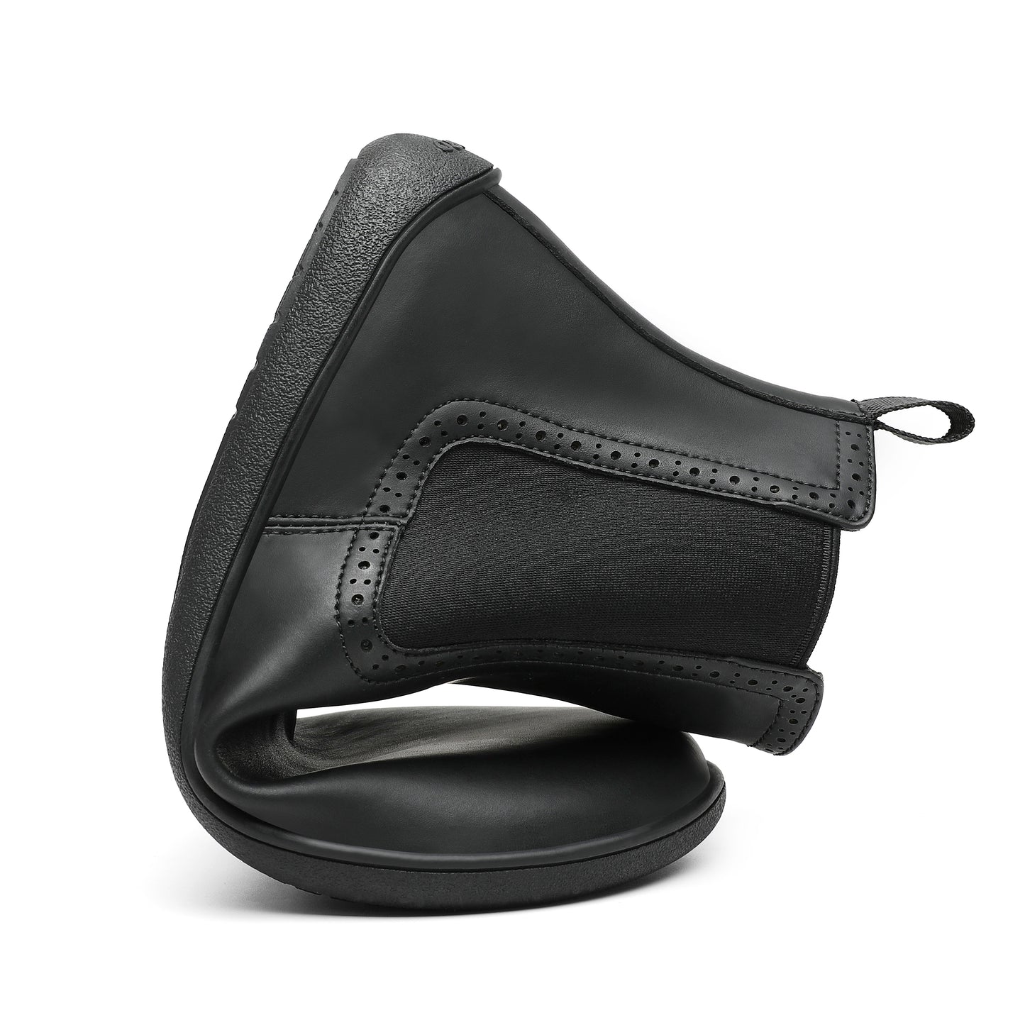 Muse II - Negro - Chelsea style Barefootshoes
