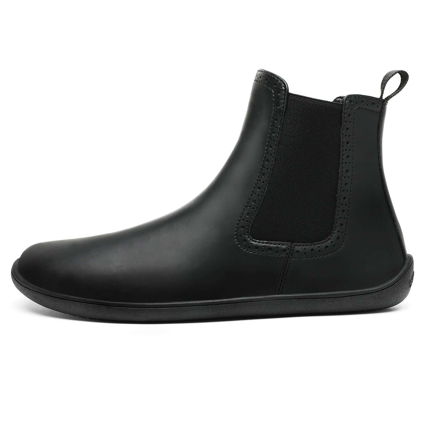 Muse II - Negro - Chelsea style Barefootshoes