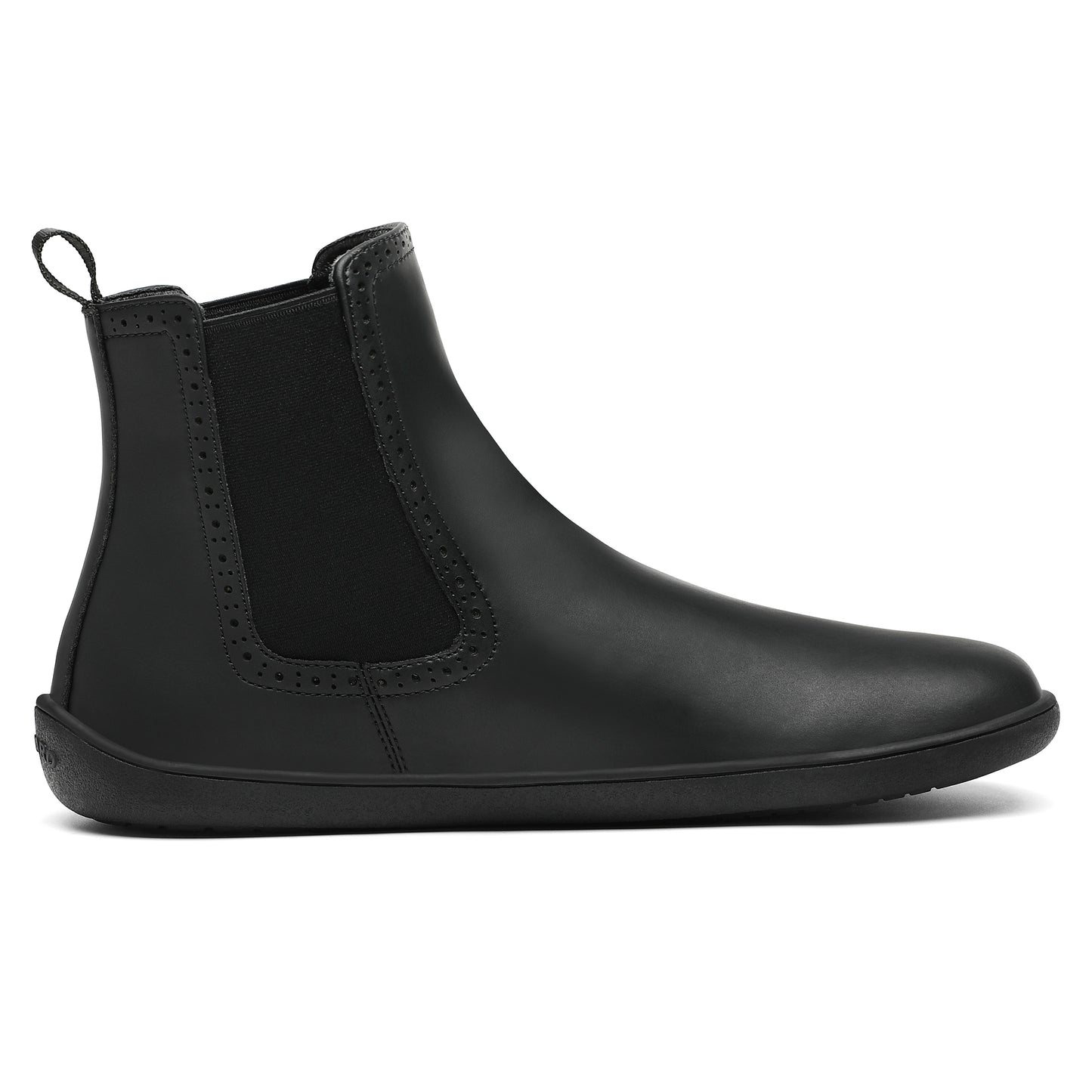 Muse II - Negro - Chelsea style Barefootshoes