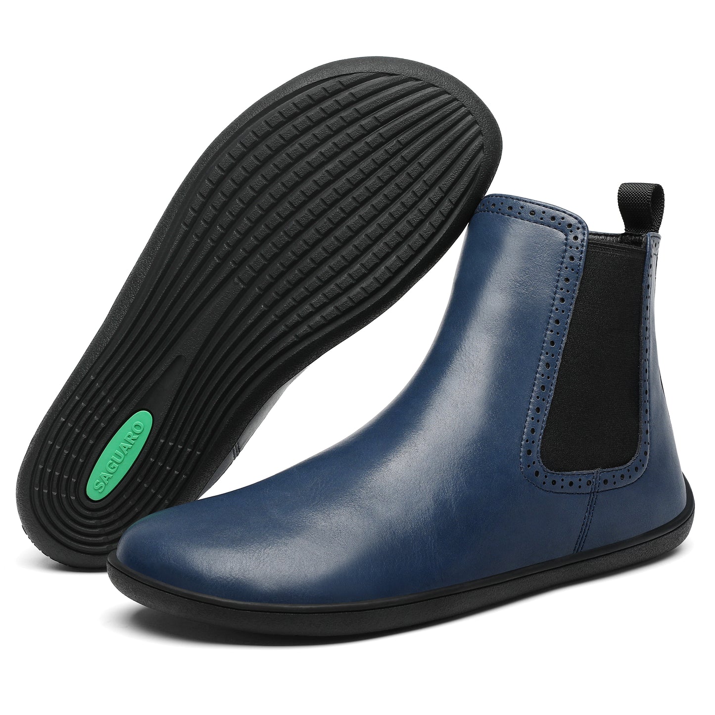 Muse II - Azul - Chelsea style Barefootshoes