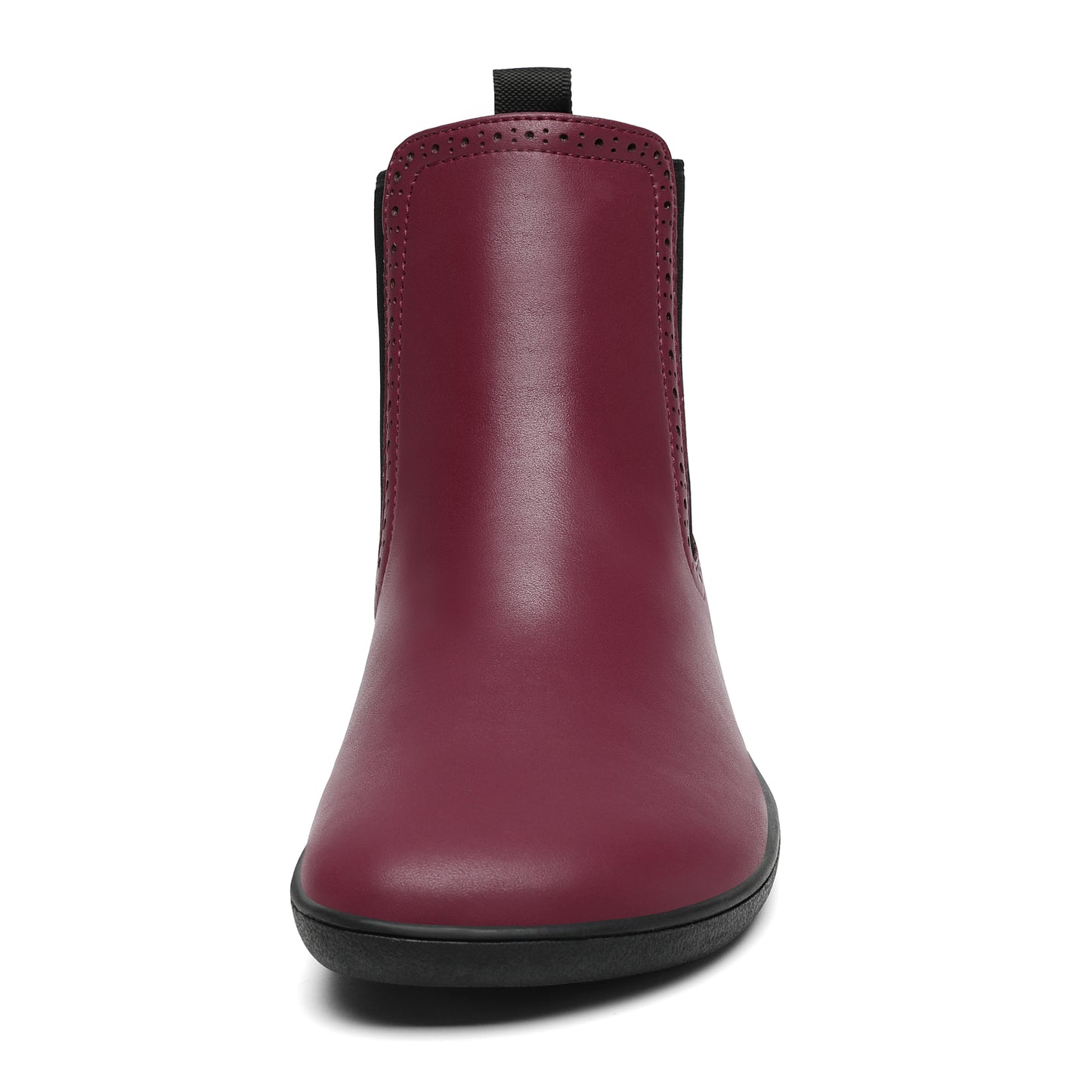 Muse II - Rojo - Chelsea style Barefootshoes