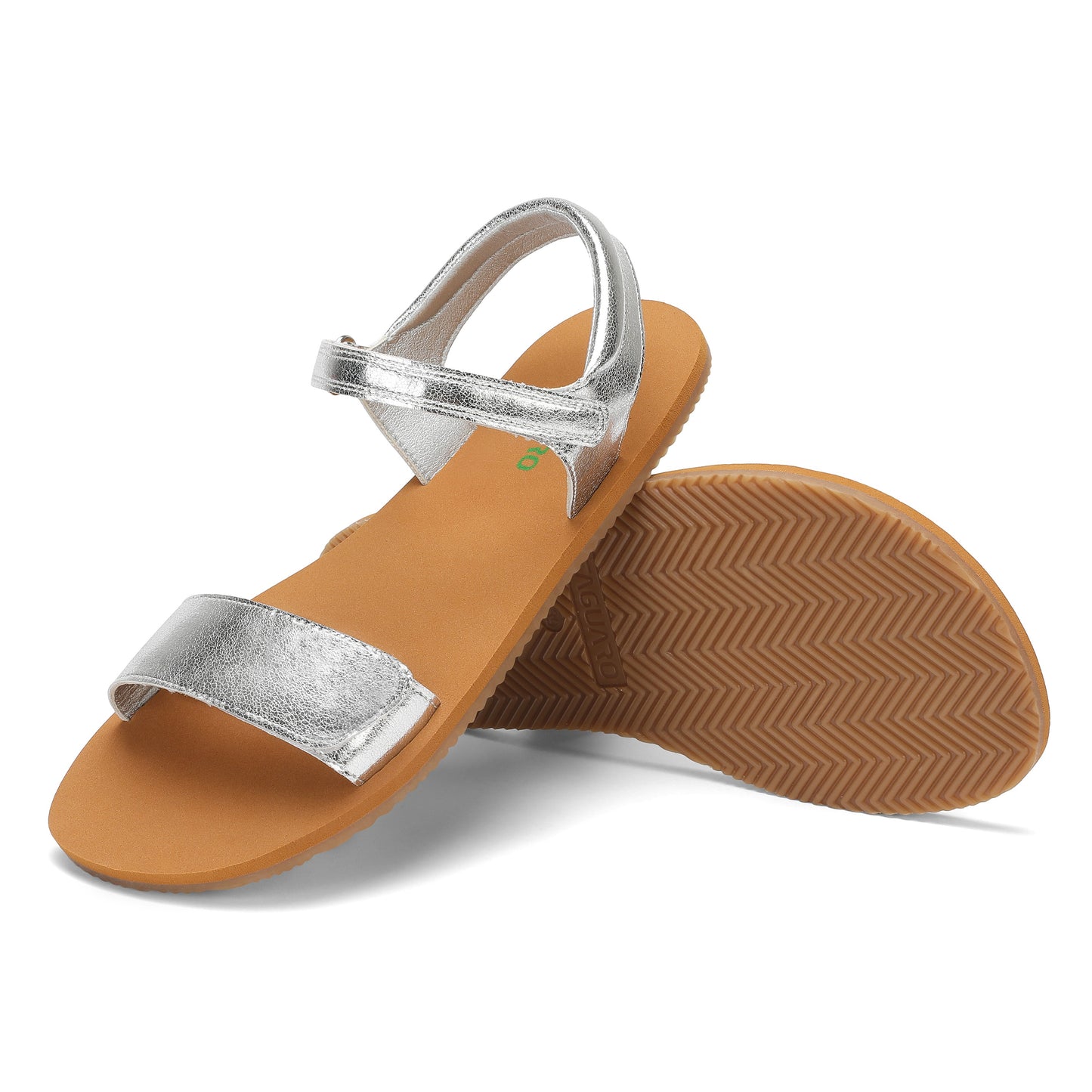 Glow I - Casual Barefoot Sandals Plateado