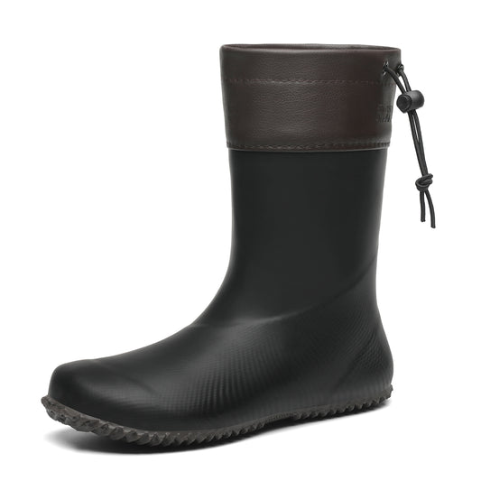 Botas de agua Brisk I - Negro 2.0 Barefoot Rainboots