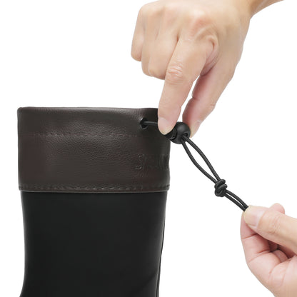 Botas de agua Brisk I - Negro 2.0 Barefoot Rainboots