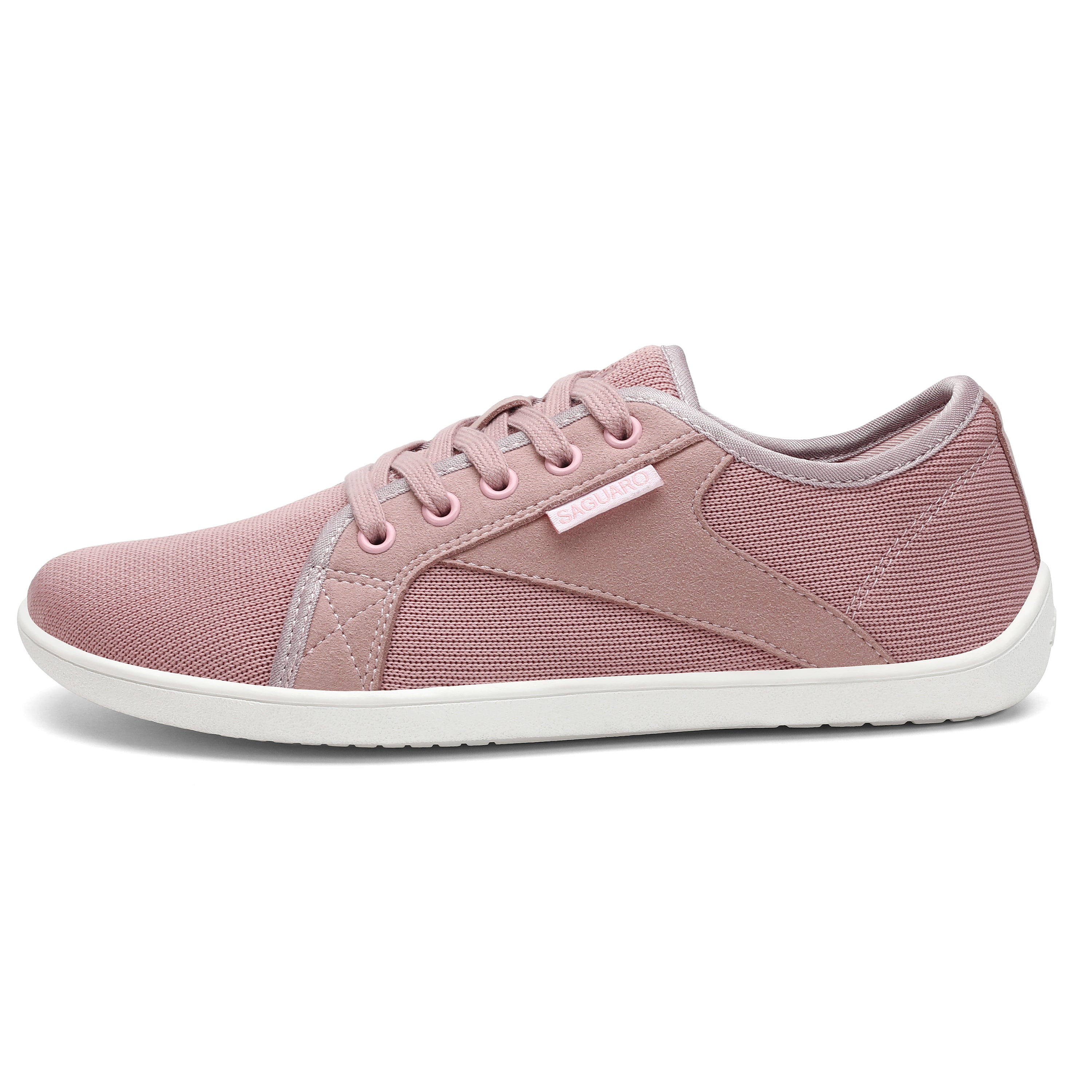 SAGUARO Unisex blotevoetenschoenen Free Walker Luck III-Knit brede teenbox outdoor wandelschoenen, maat 36-48, roze, 40 EU SAGUARO Unisex blotevoetenschoenen Free Walker Luck III-Knit brede teenbox outdoor wandelschoenen, maat 36-48, roze, 40 EU