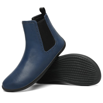 Muse II - Azul - Chelsea style Barefootshoes