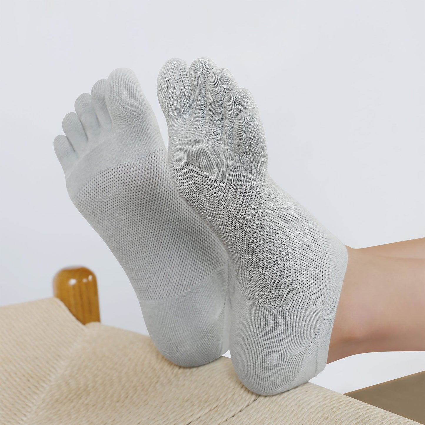 Pack 5 Calcetines con dedos - Toe Socks No Show SAGUARO