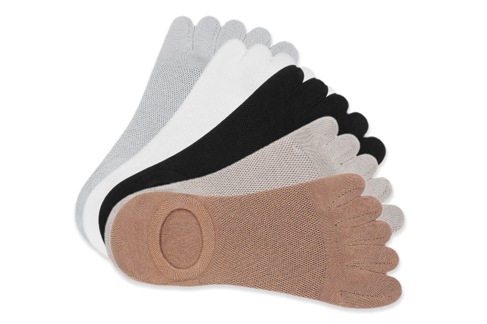 Pack 5 Calcetines con dedos - Toe Socks No Show SAGUARO