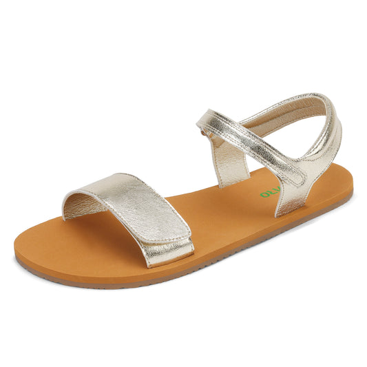 Glow I - Casual Barefoot Sandals Dorado