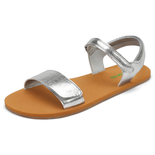 Glow I - Casual Barefoot Sandals Plateado